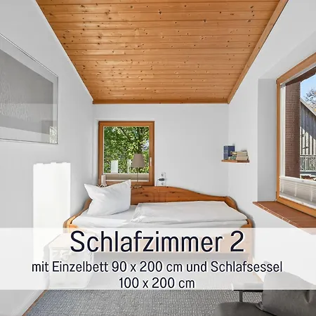 Toepferhaus - Strandnah, Haustierfreundlich, Kaminofen, Garten, Platz Fuer 3 Erwachsene, 2